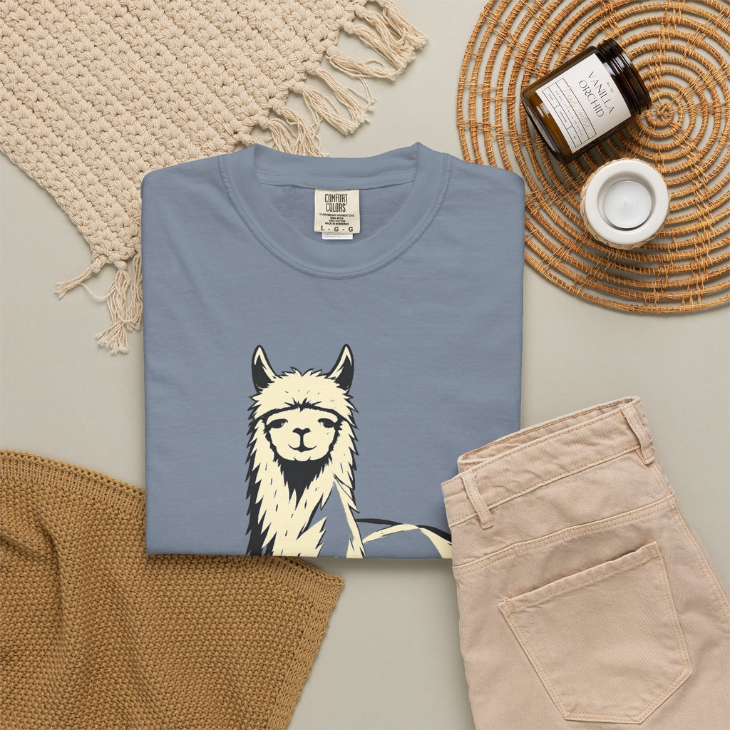 Graphic Tee — Alpaca 草泥马