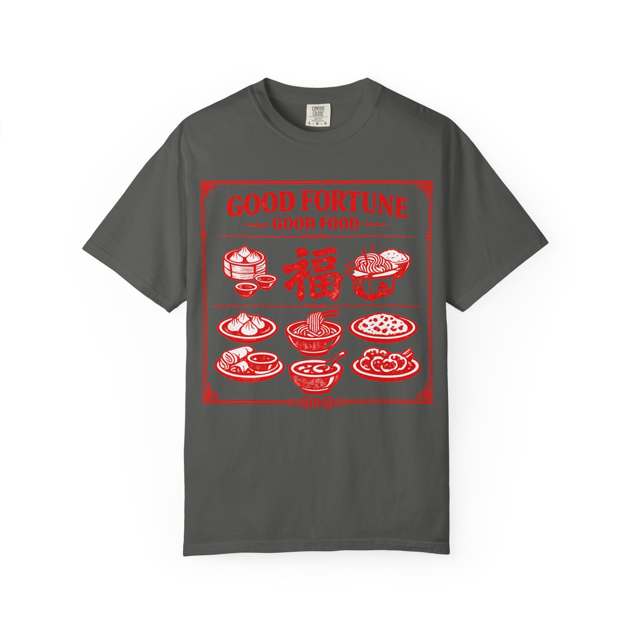 Summer Tee - Good Fortune Good Food 福