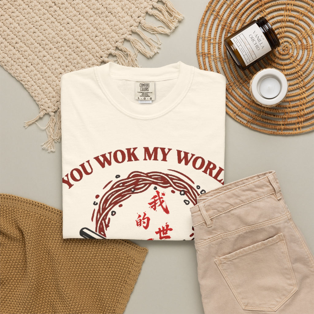 Graphic Tee — You Wok My World