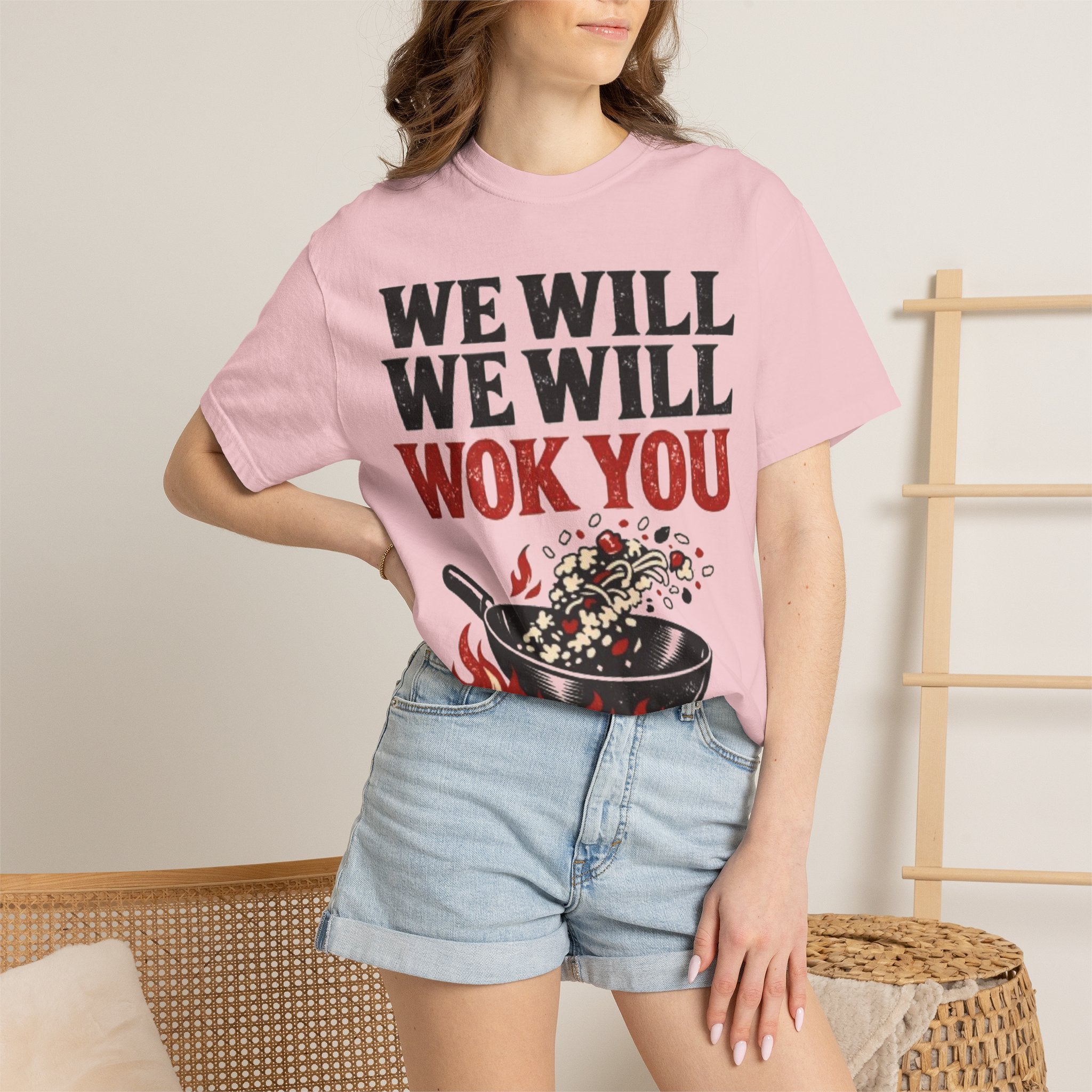Graphic Tee — We Will We Will Wok You