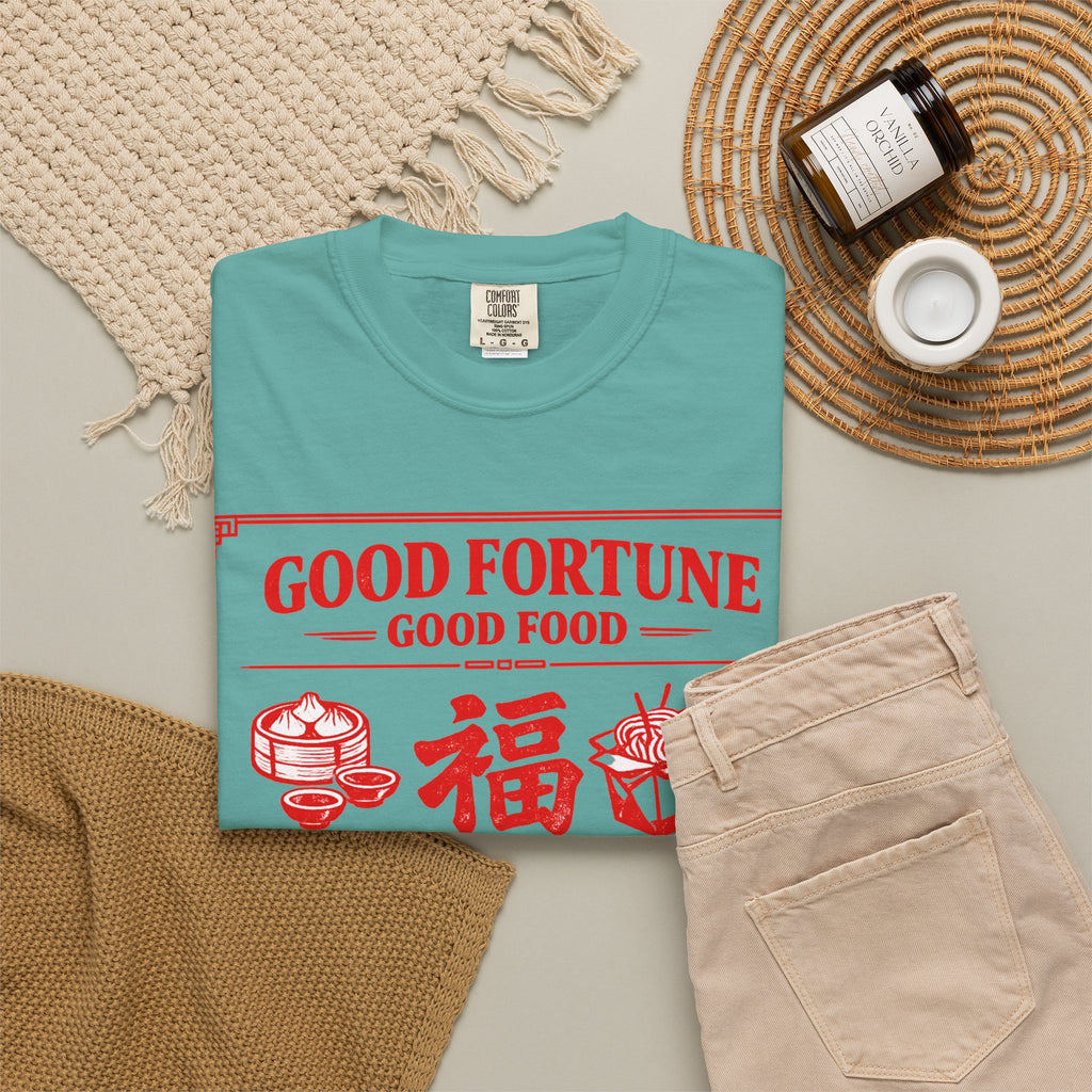 Graphic Tee — Good Fortune Good Food 福