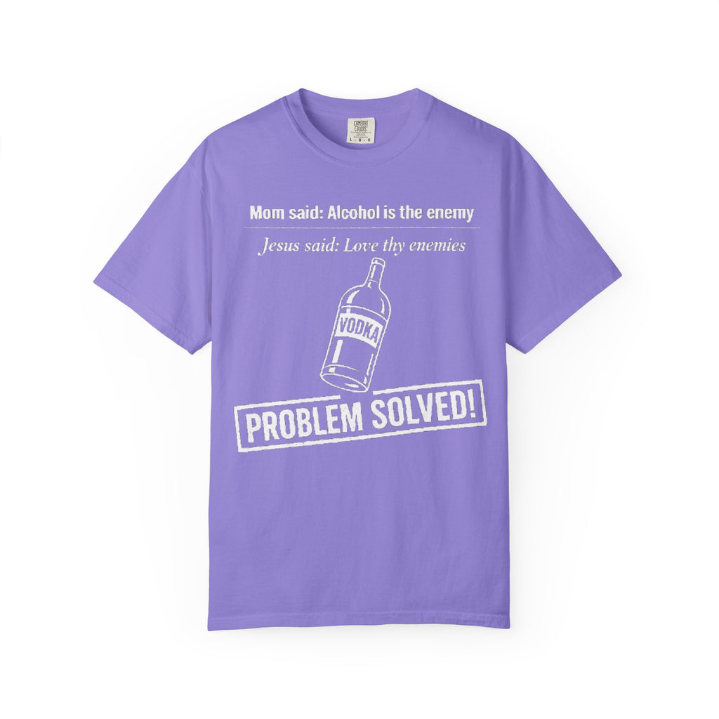 Graphic Tee — Alcohol is the Enemy, Love thy Enemy