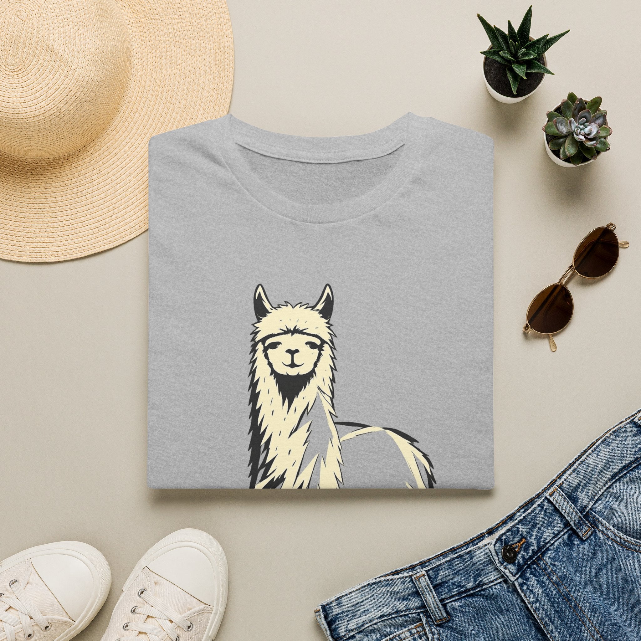 Summer Tee - Alpaca 草泥马