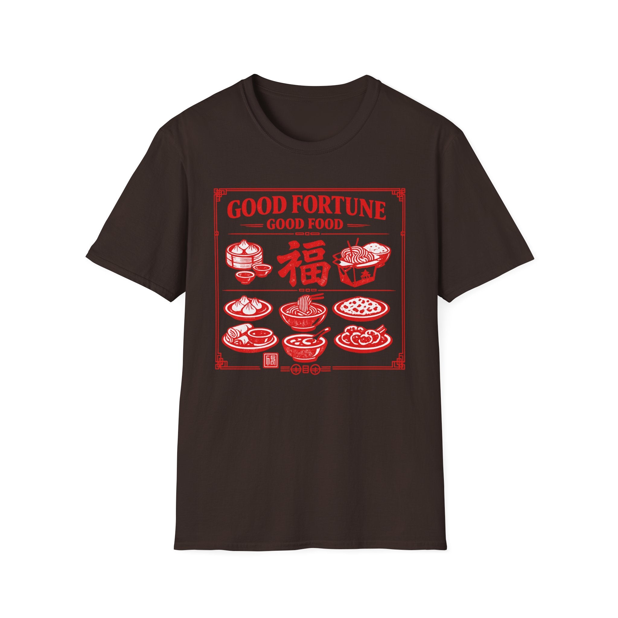 Good Fortune Good Food 福 T Shirt