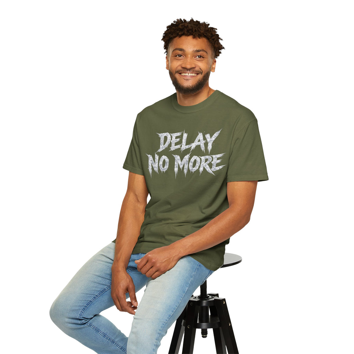 Graphic Tee — Delay No More 不再拖延