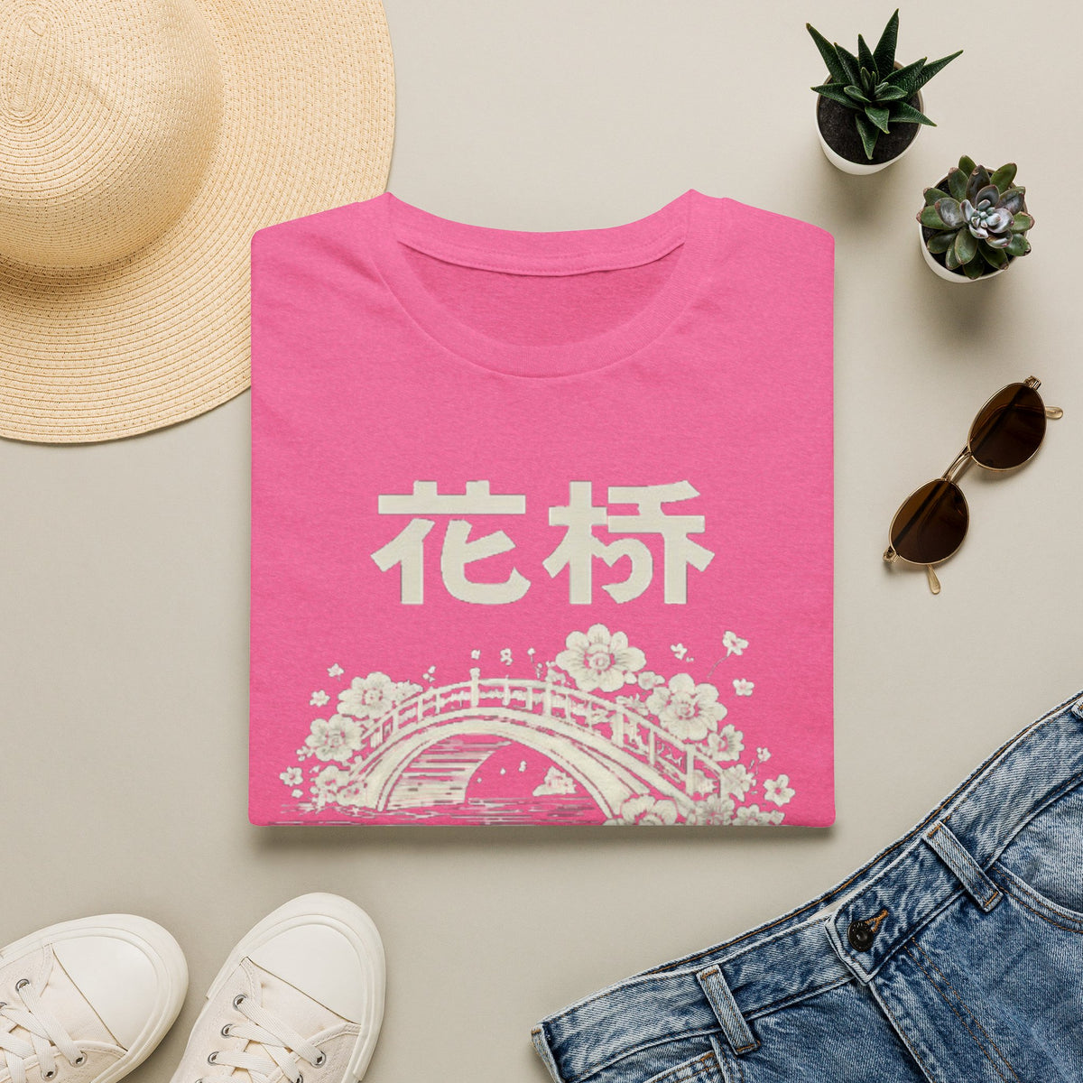 Summer Tee — Flower Bridge '花桥' (Fa Kiu)