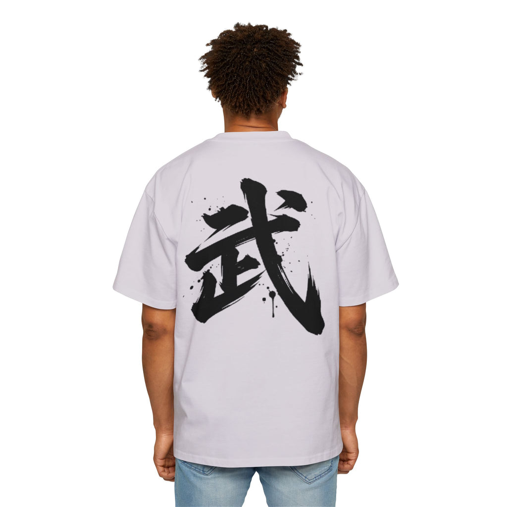 Premium Collection Oversized Graphic Tee — Warrior 武