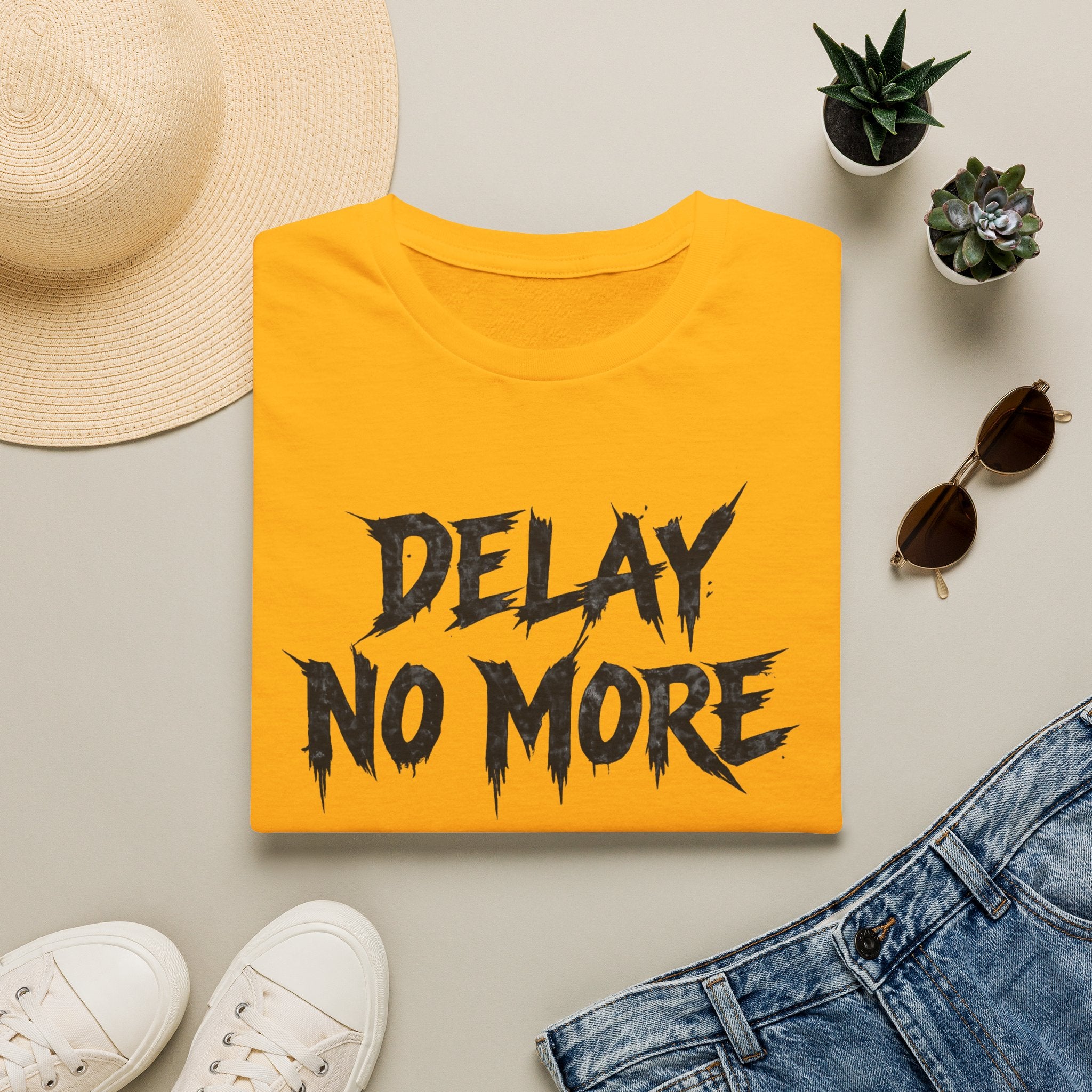 Delay No More 不再拖延 T-Shirt