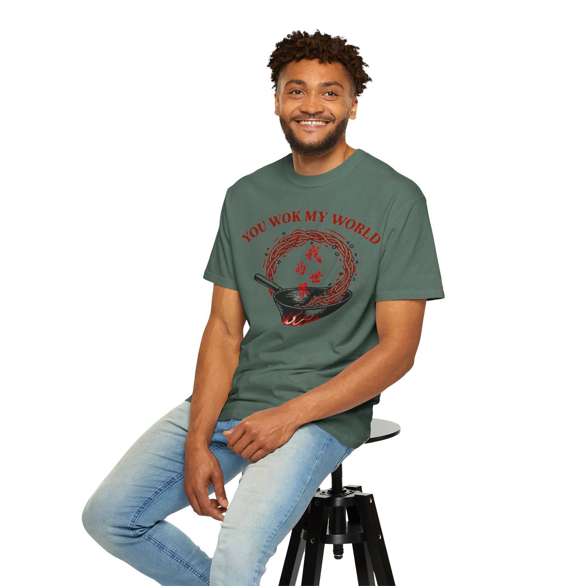 Graphic Tee — You Wok My World