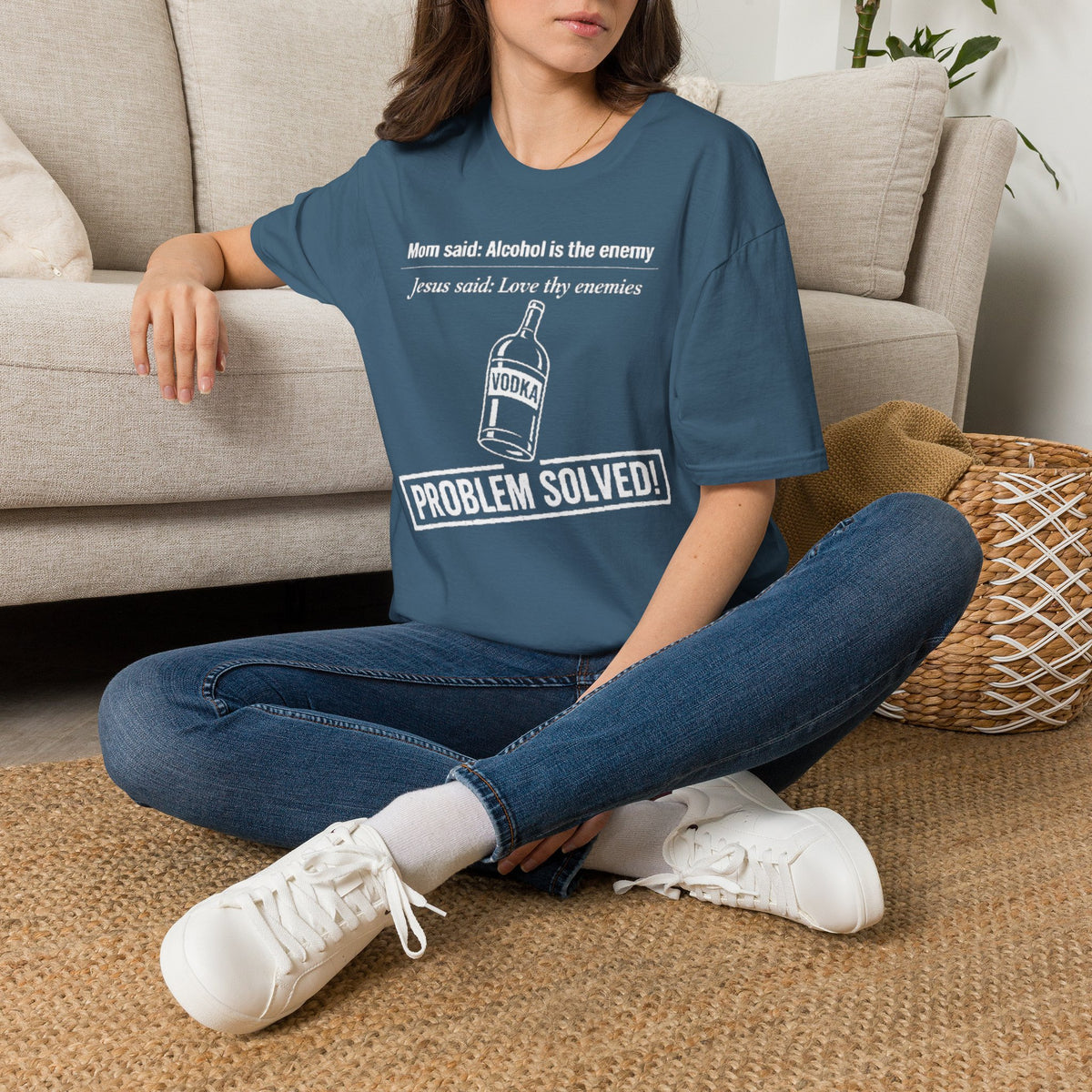 Summer Tee — Alcohol is the Enemy, Love thy Enemy