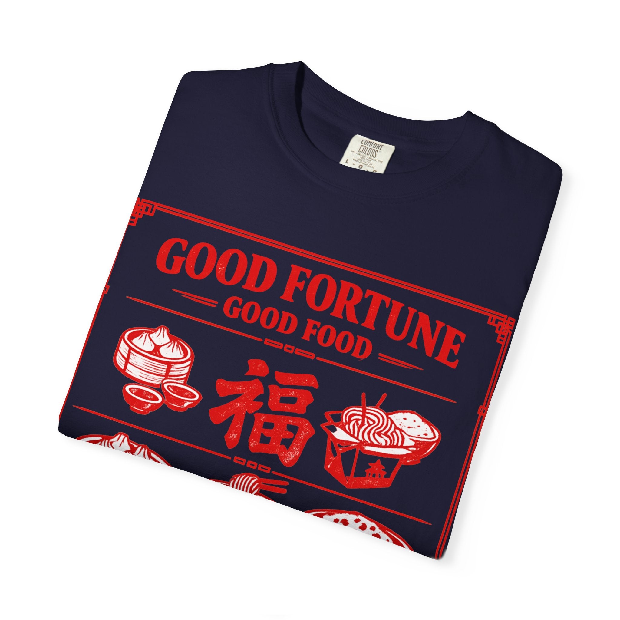 Summer Tee - Good Fortune Good Food 福