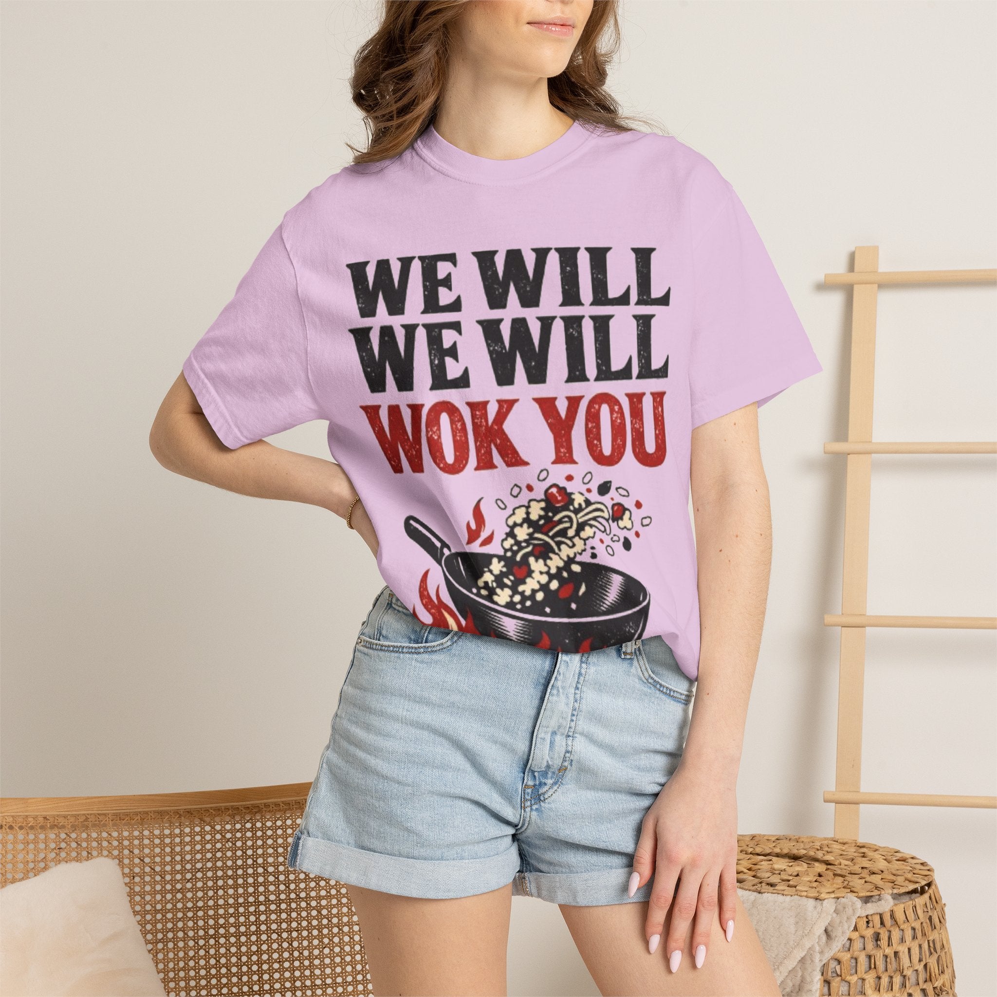 Graphic Tee — We Will We Will Wok You