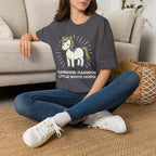 Summer Tee — Sunshine Rainbow Little White Horse