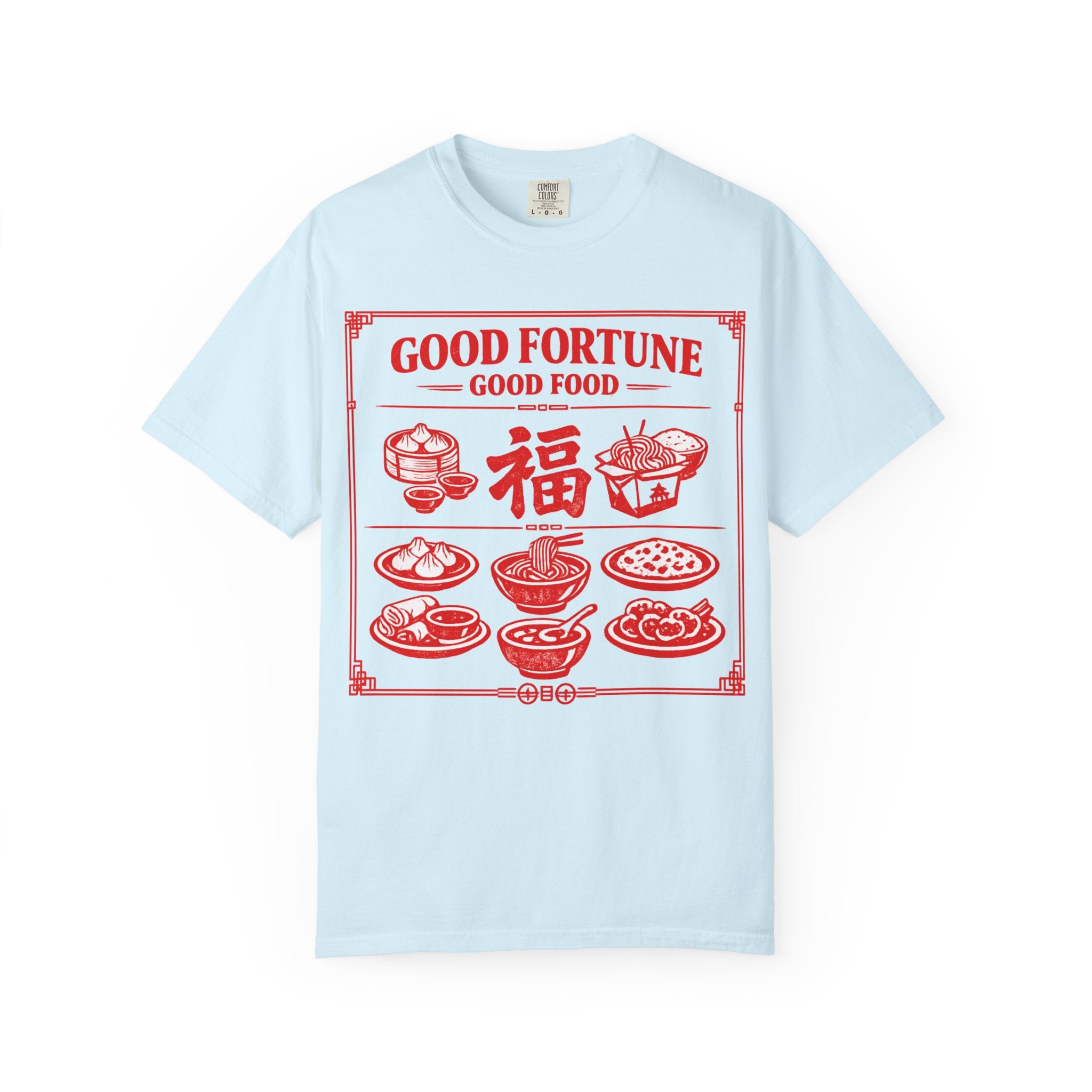 Summer Tee - Good Fortune Good Food 福