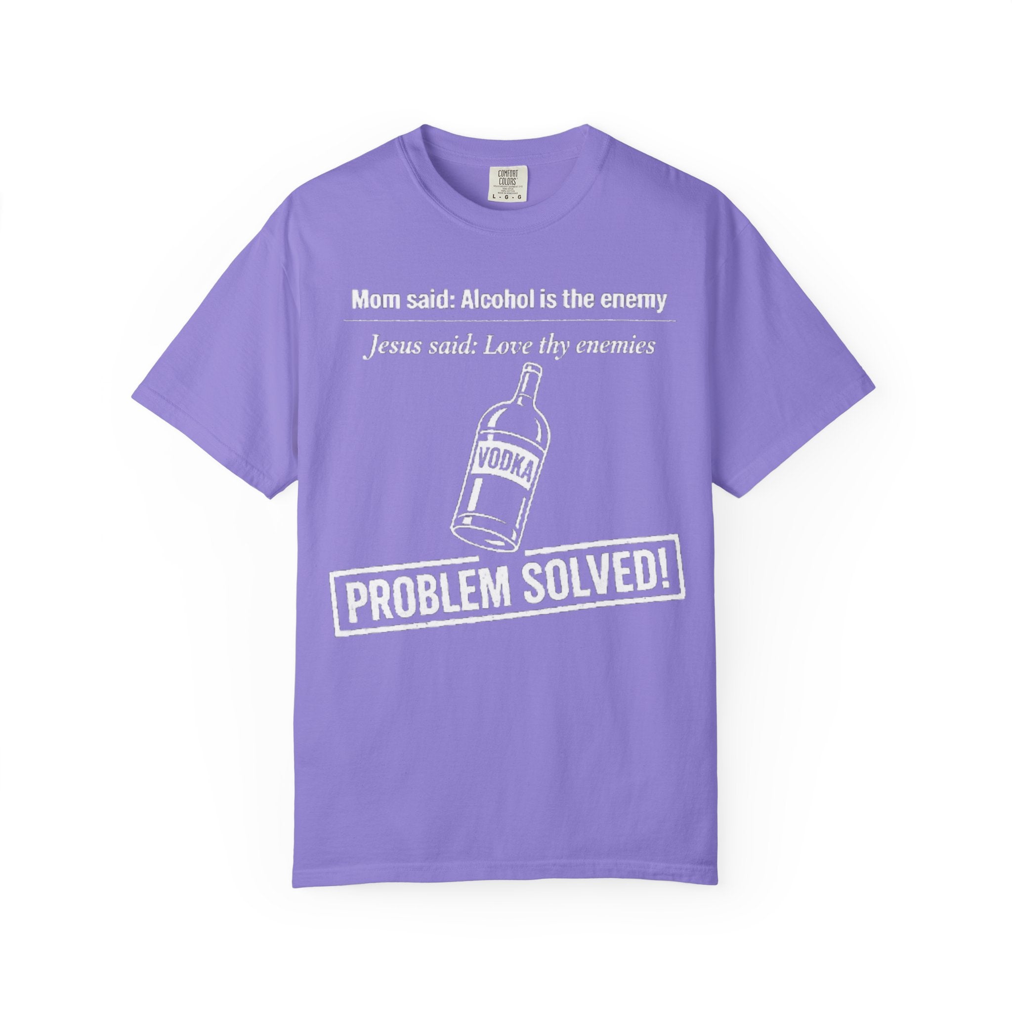 Graphic Tee - Alcohol is the Enemy, Love thy Enemy