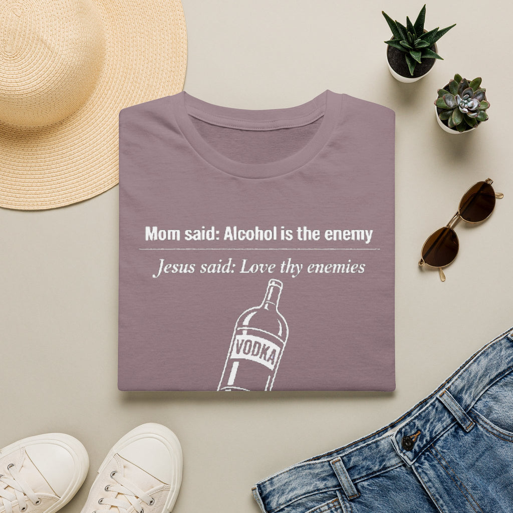 Summer Tee — Alcohol is the Enemy, Love thy Enemy