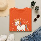 Summer Tee — Sunshine Rainbow Little White Horse