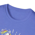 Summer Tee — Sunshine Rainbow Little White Horse