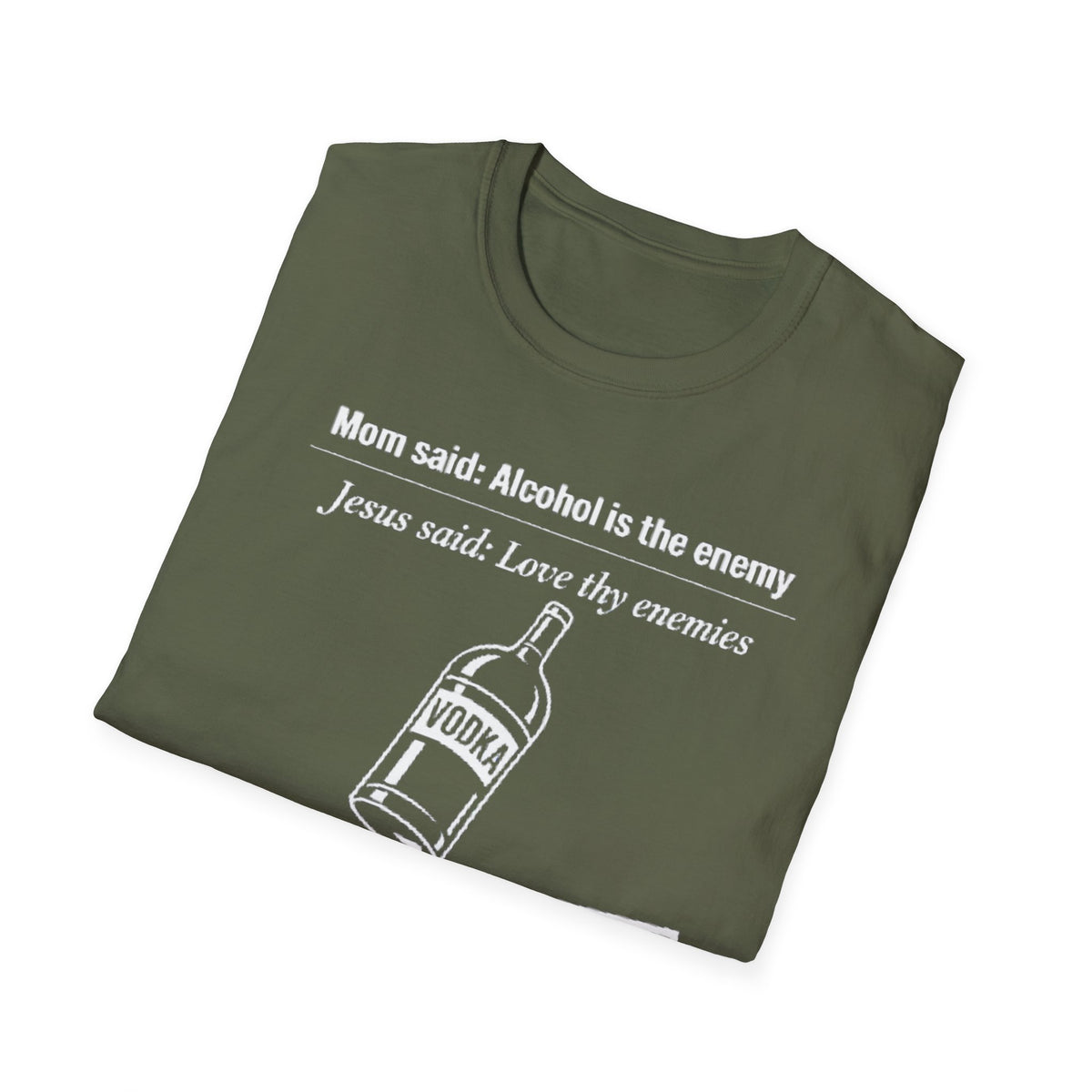 Summer Tee — Alcohol is the Enemy, Love thy Enemy