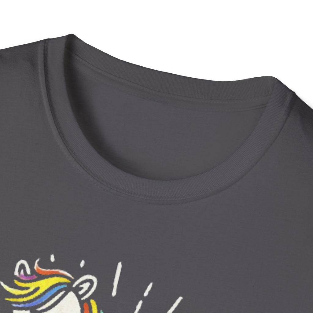 Summer Tee — Sunshine Rainbow Little White Horse