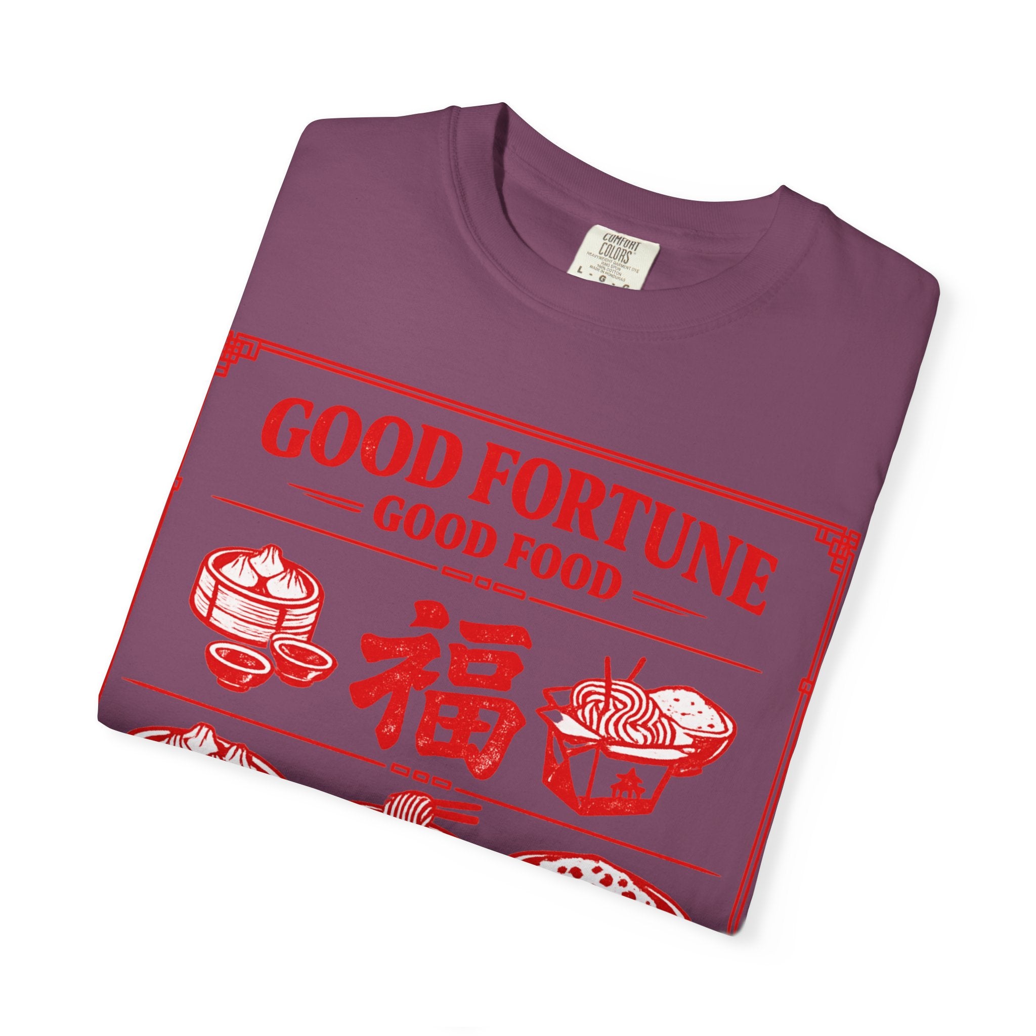 Summer Tee - Good Fortune Good Food 福