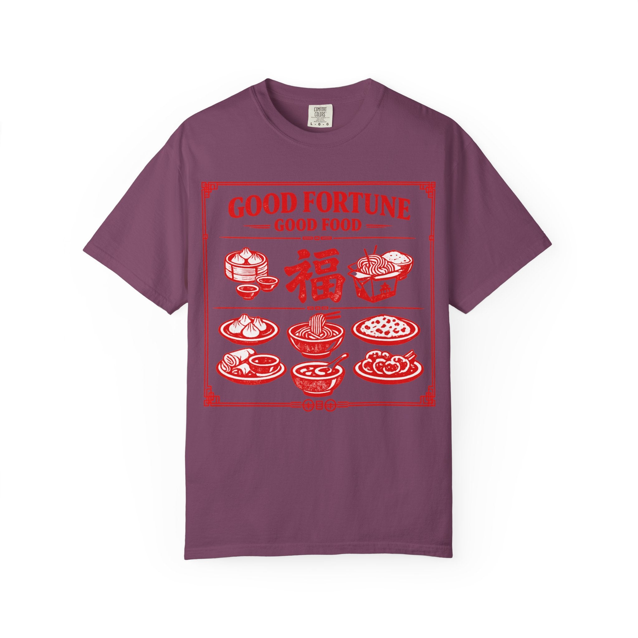 Summer Tee - Good Fortune Good Food 福