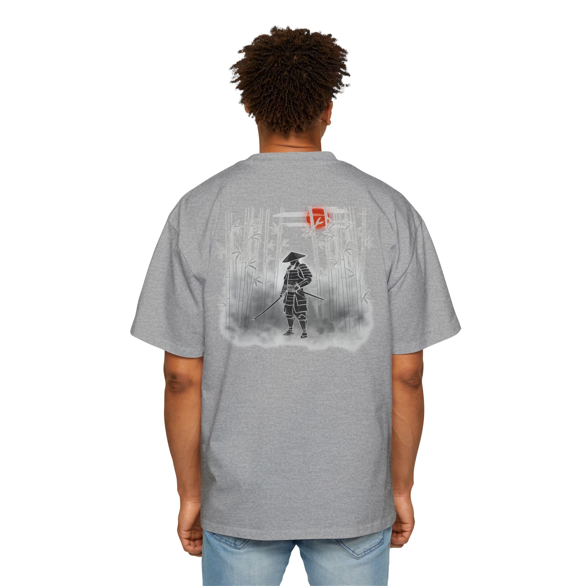 Premium Collection Oversized Graphic Tee — Forest Bathing 森林浴