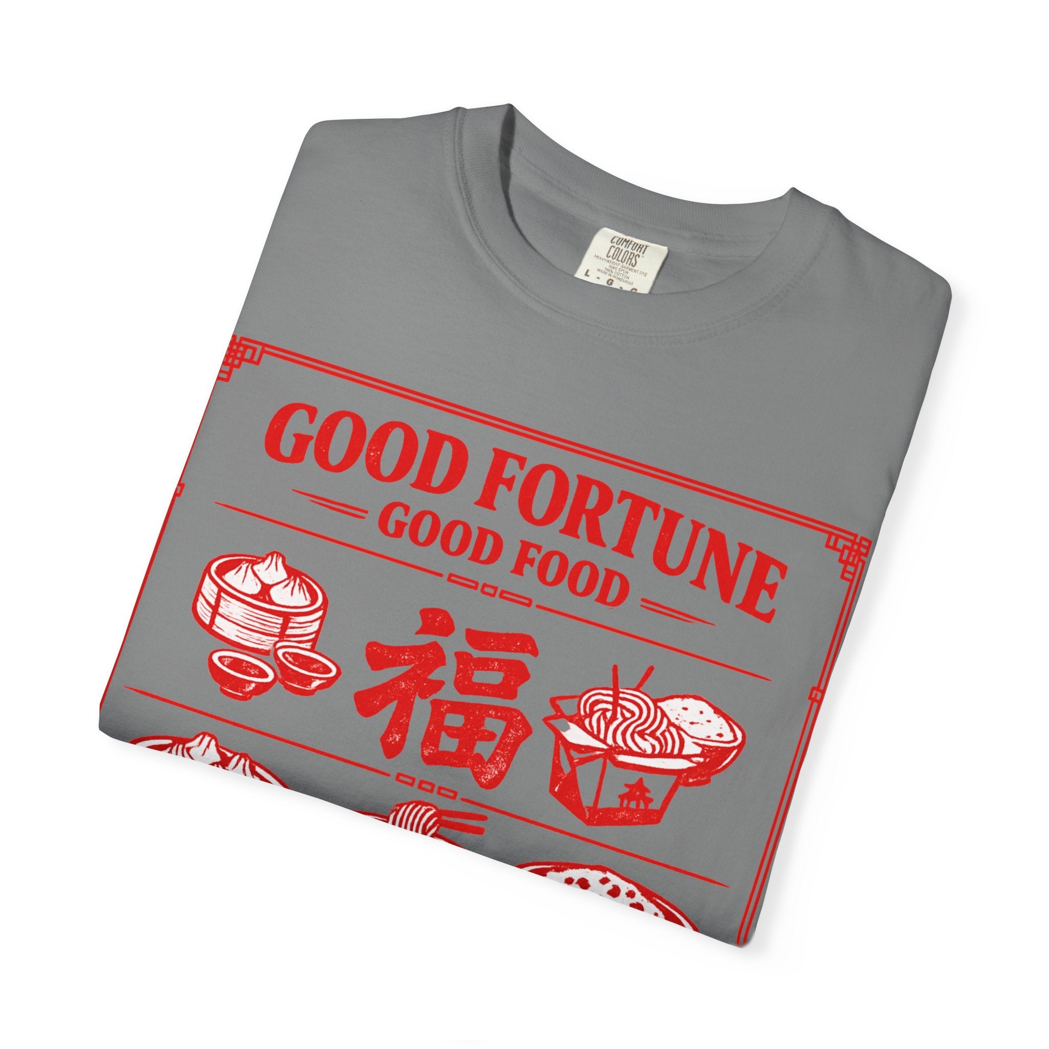 Summer Tee - Good Fortune Good Food 福
