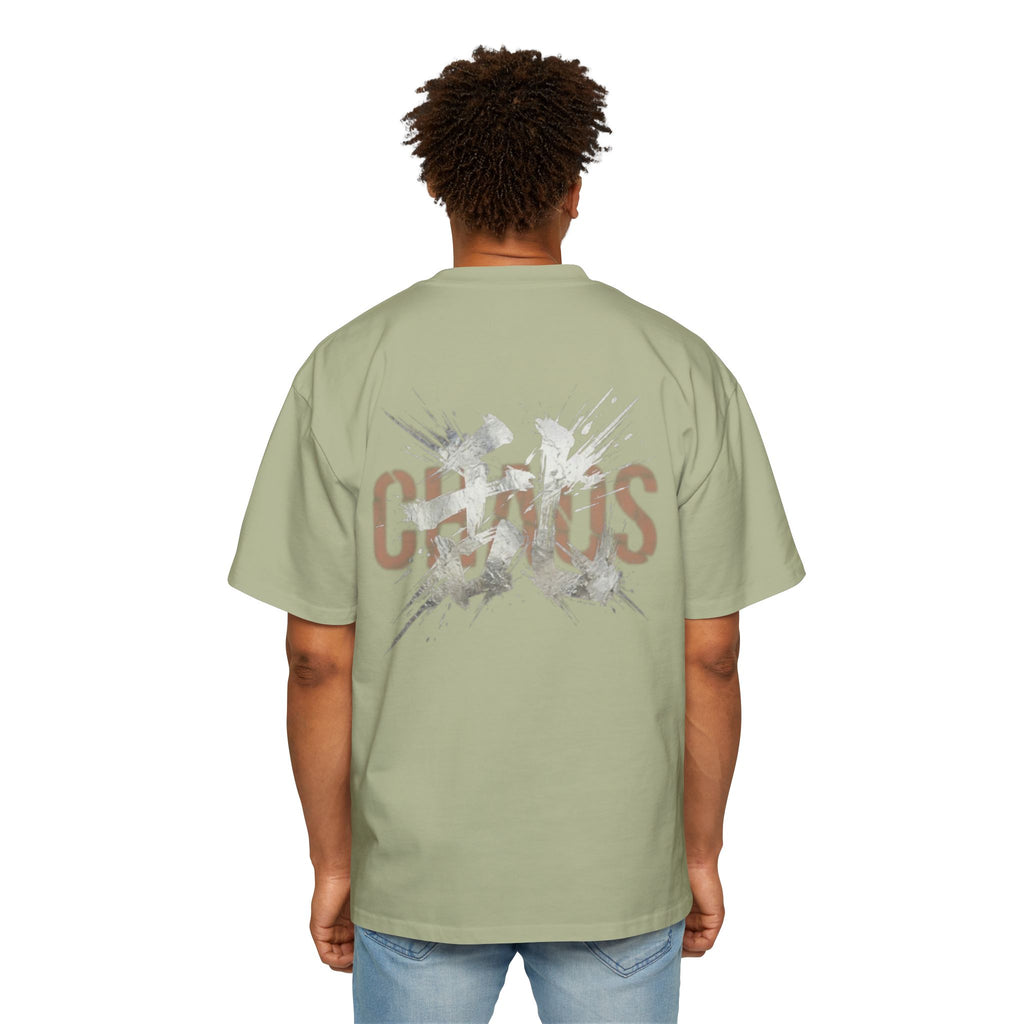 Premium Collection Oversized Graphic Tee — Chaos 乱