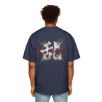 Premium Collection Oversized Graphic Tee — Chaos 乱