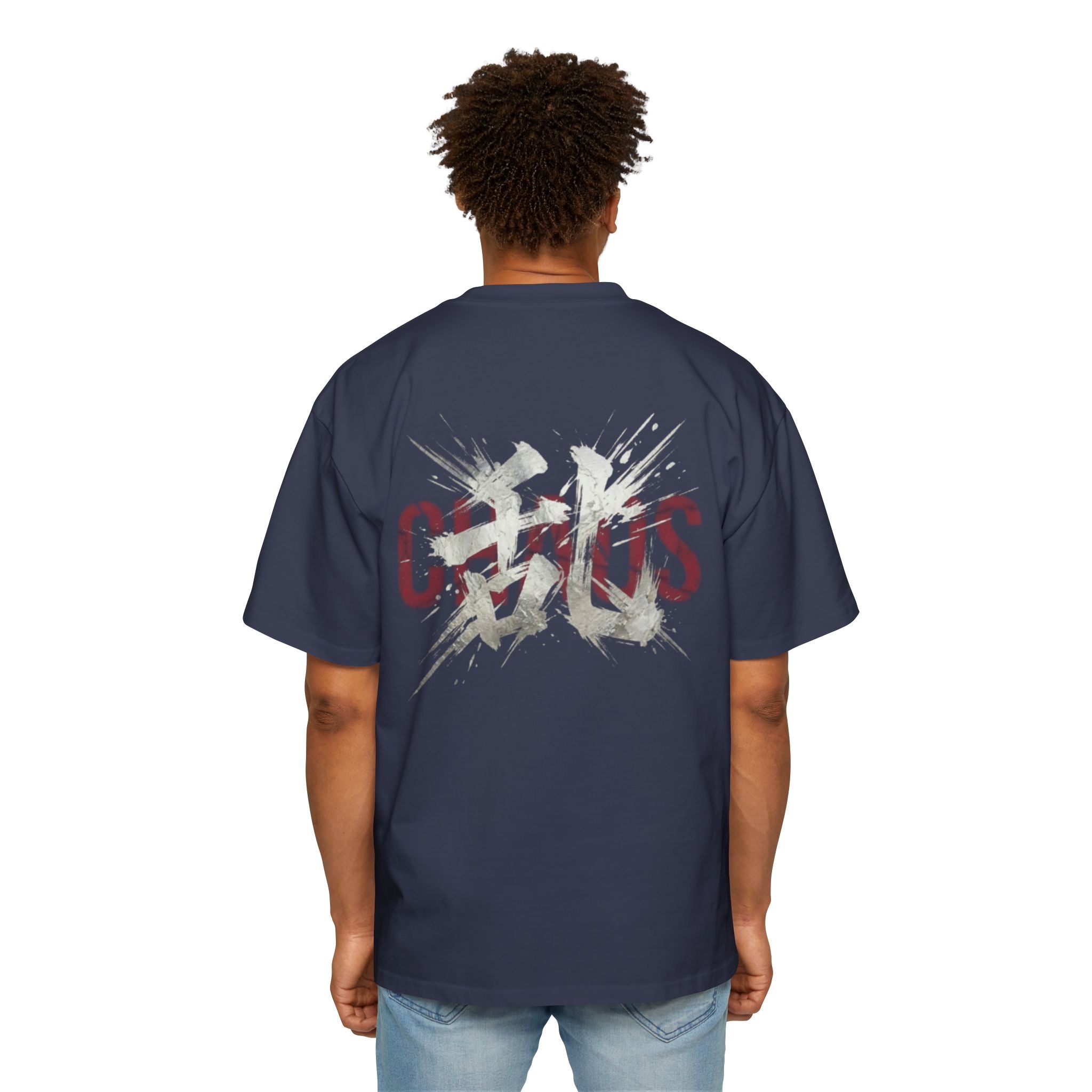 Premium Collection Oversized Graphic Tee — Chaos 乱