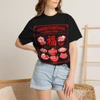 Summer Tee - Good Fortune Good Food 福