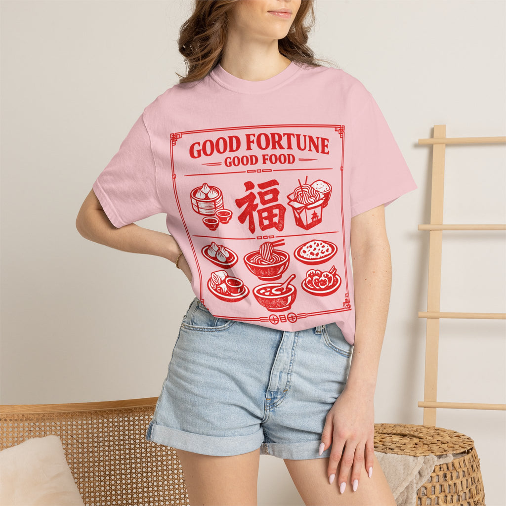 Summer Tee - Good Fortune Good Food 福