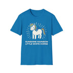 Summer Tee — Sunshine Rainbow Little White Horse
