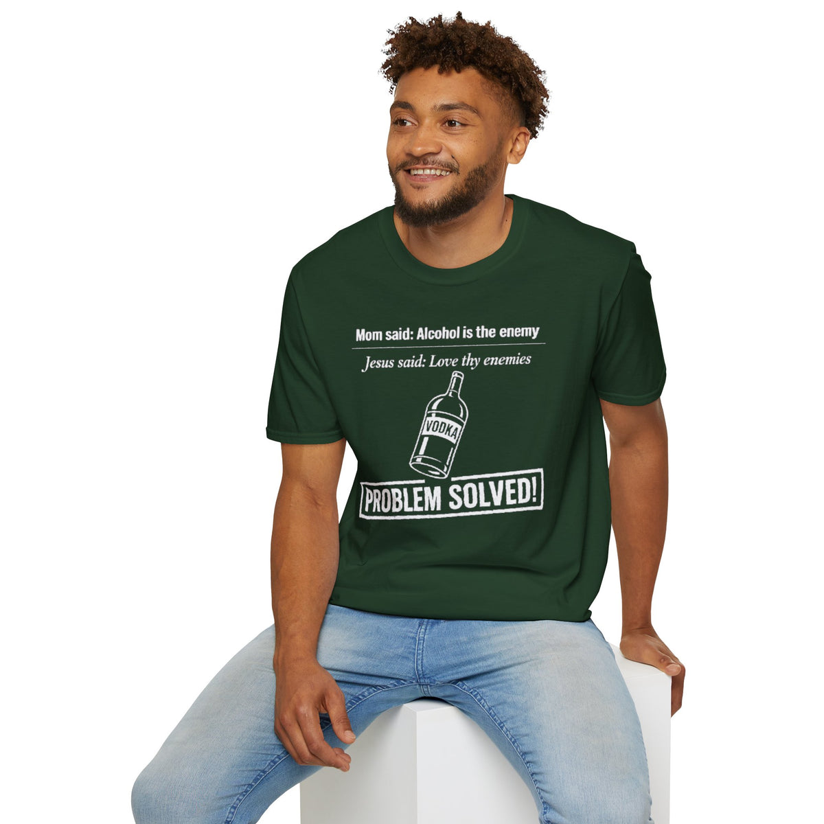 Summer Tee — Alcohol is the Enemy, Love thy Enemy