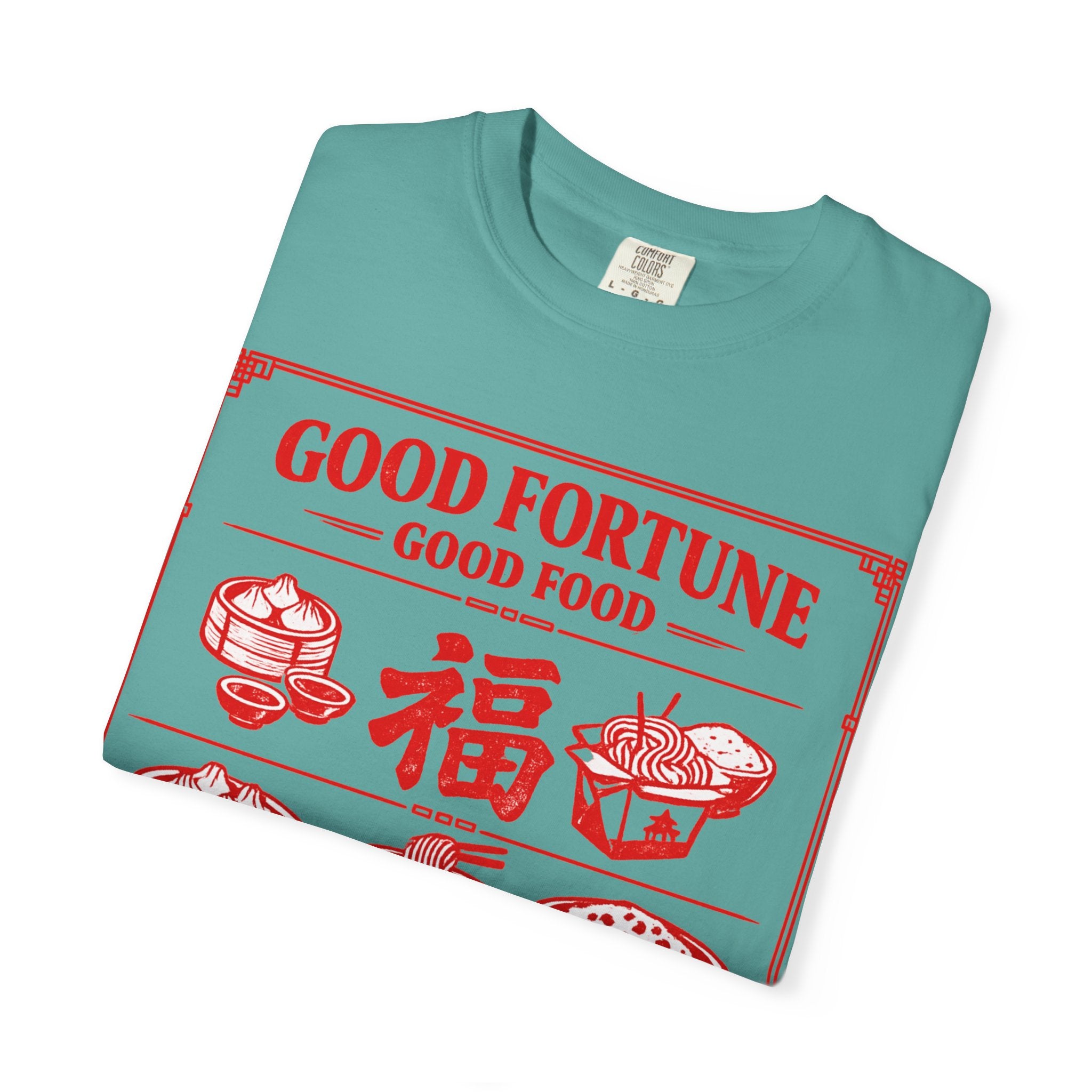 Summer Tee - Good Fortune Good Food 福