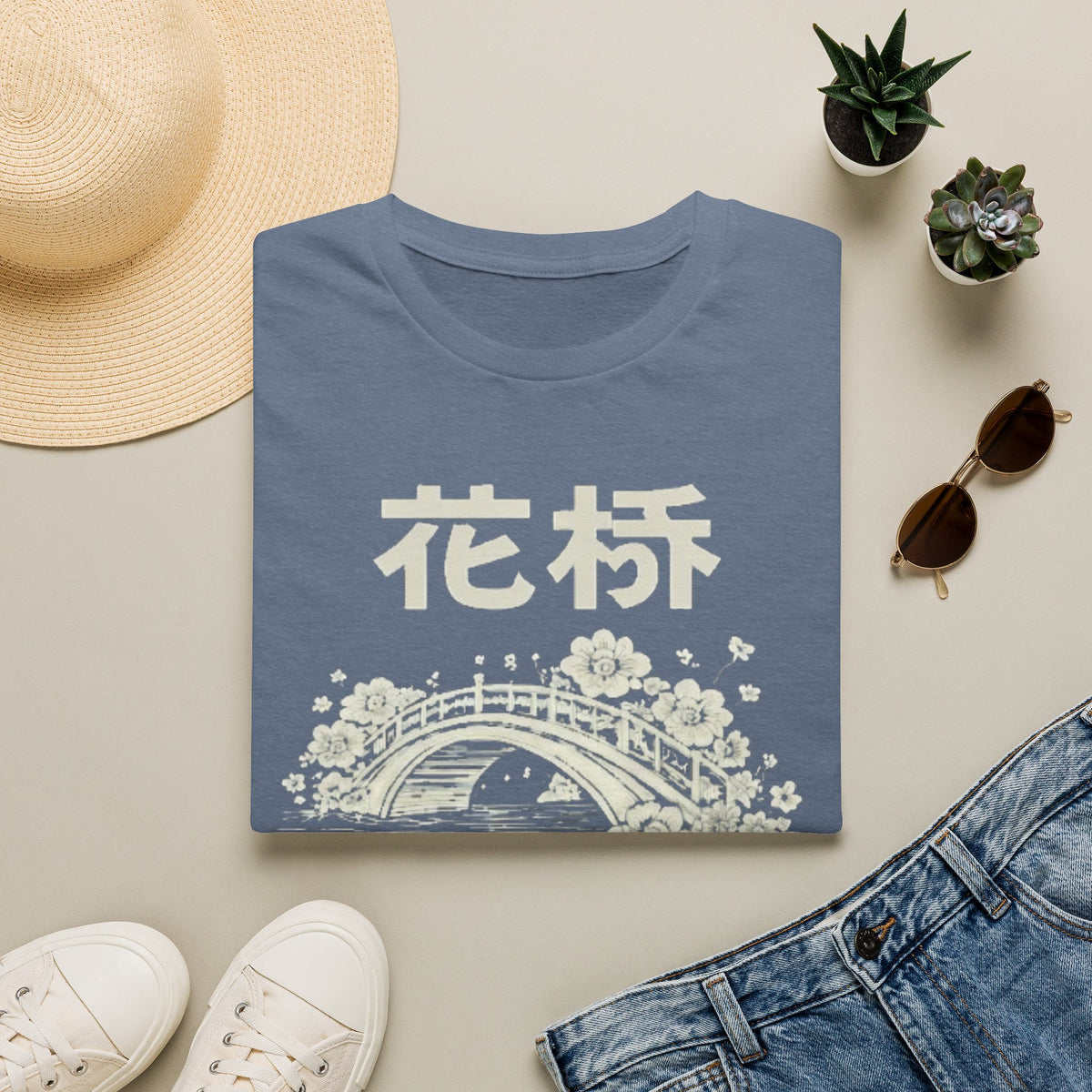 Summer Tee — Flower Bridge '花桥' (Fa Kiu)