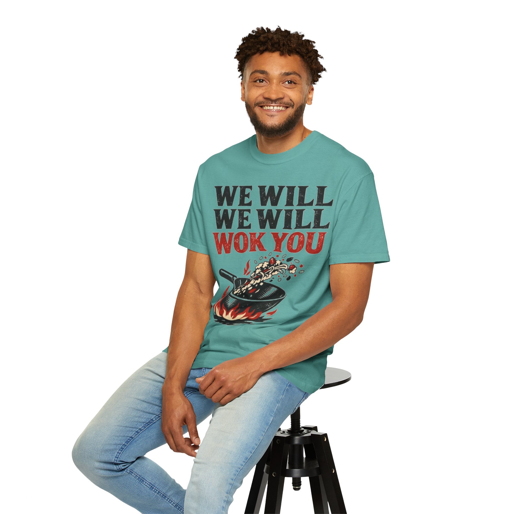 Graphic Tee — We Will We Will Wok You