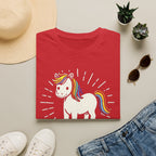 Summer Tee — Sunshine Rainbow Little White Horse