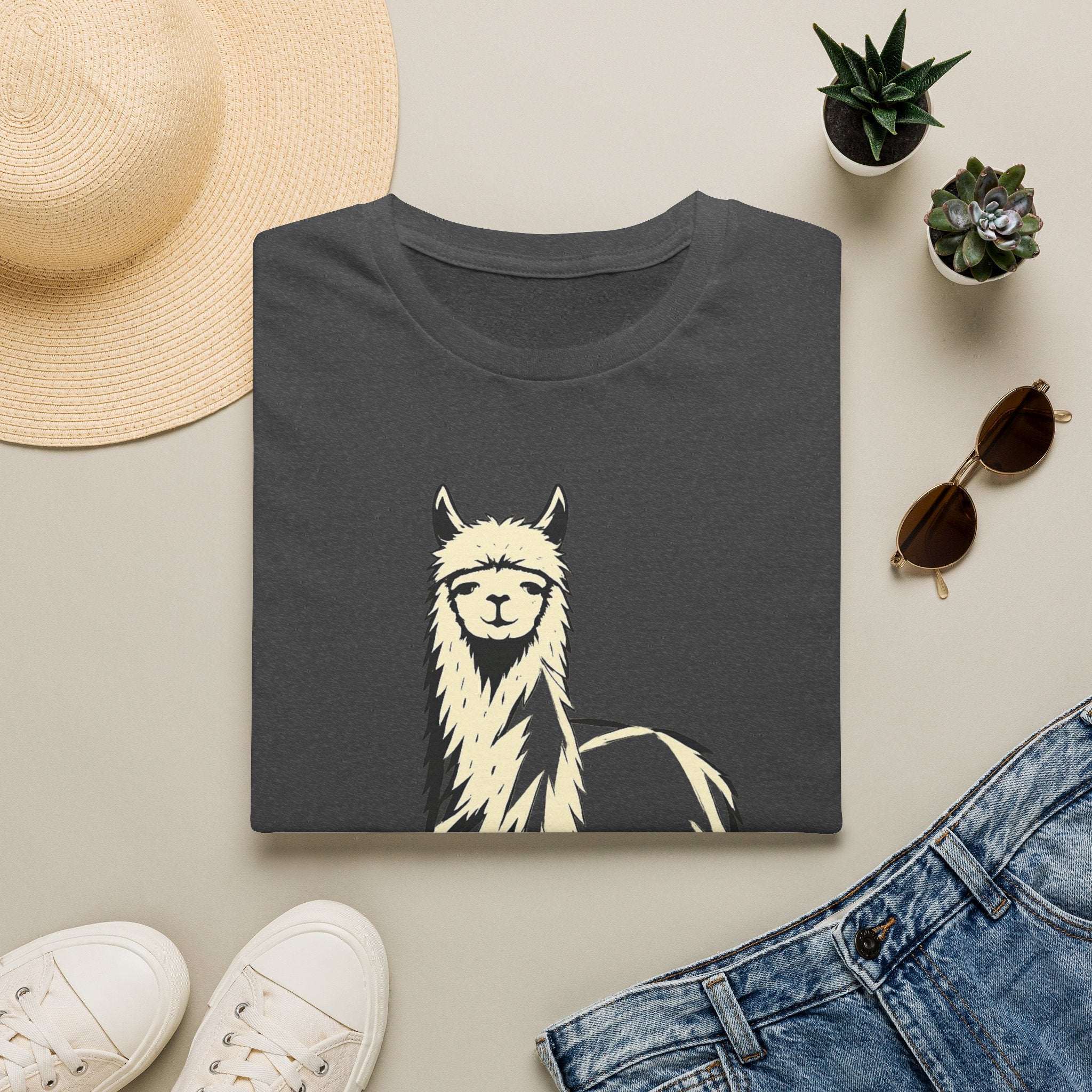 Summer Tee - Alpaca 草泥马
