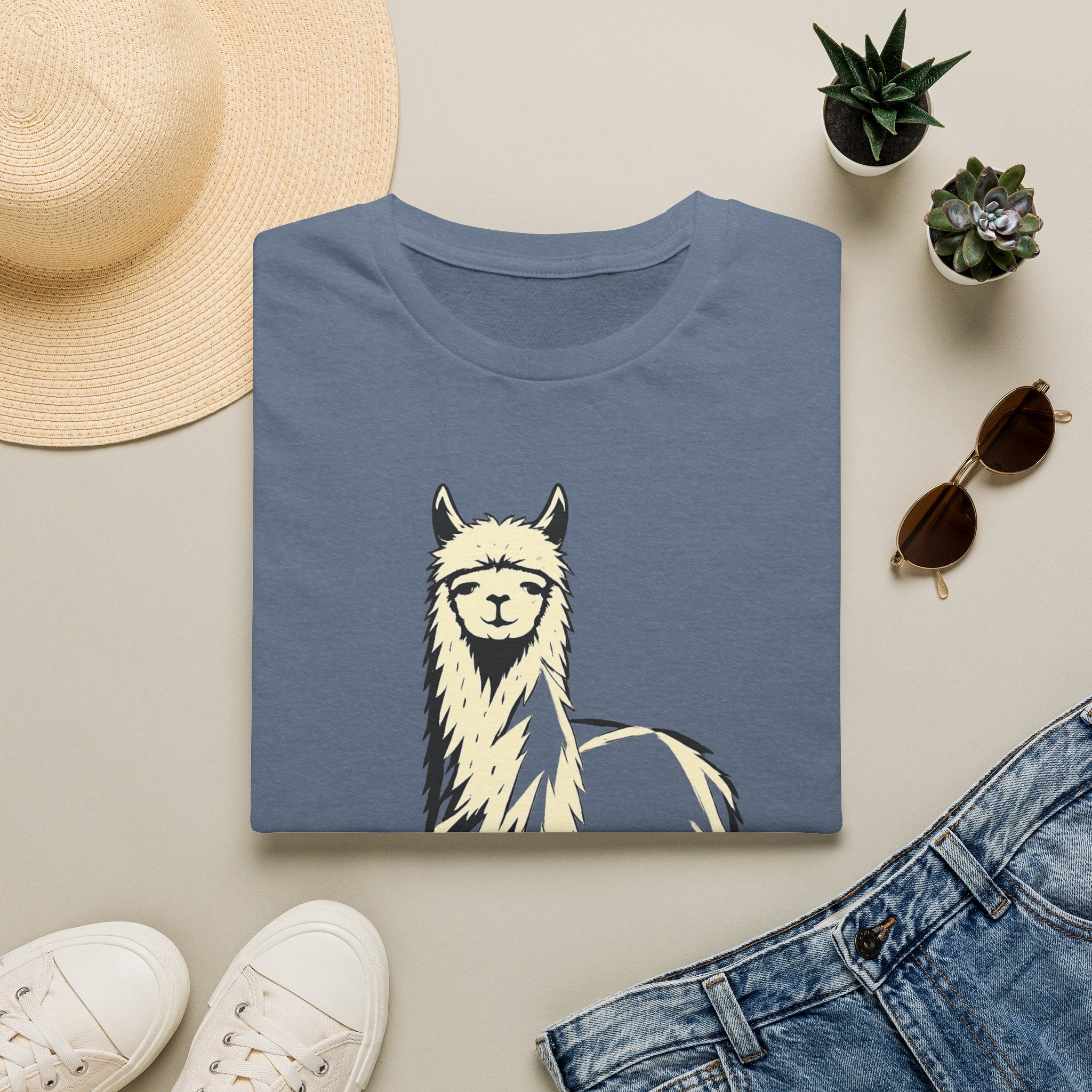 Summer Tee - Alpaca 草泥马