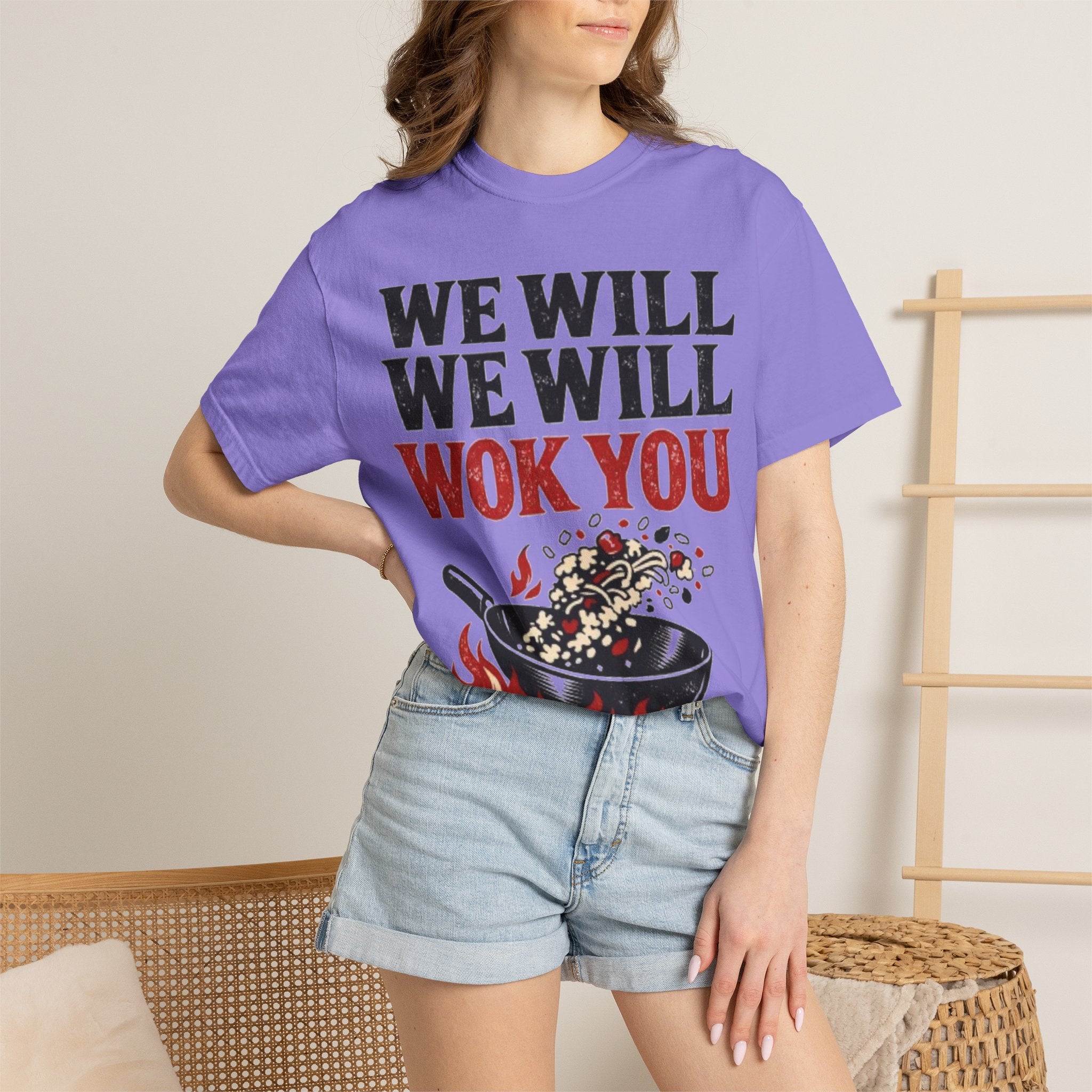 Graphic Tee — We Will We Will Wok You