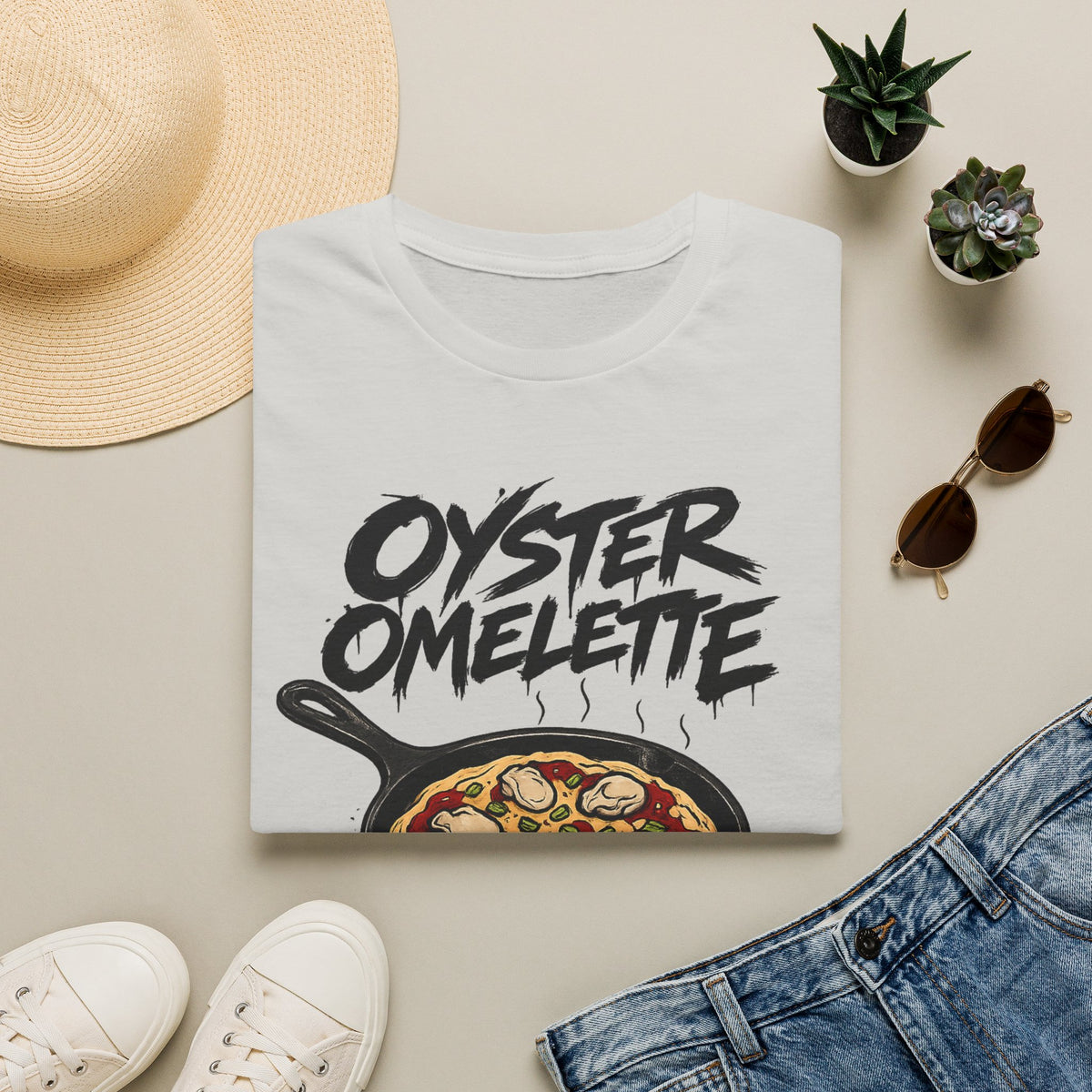 Summer Tee — Oyster Omlette