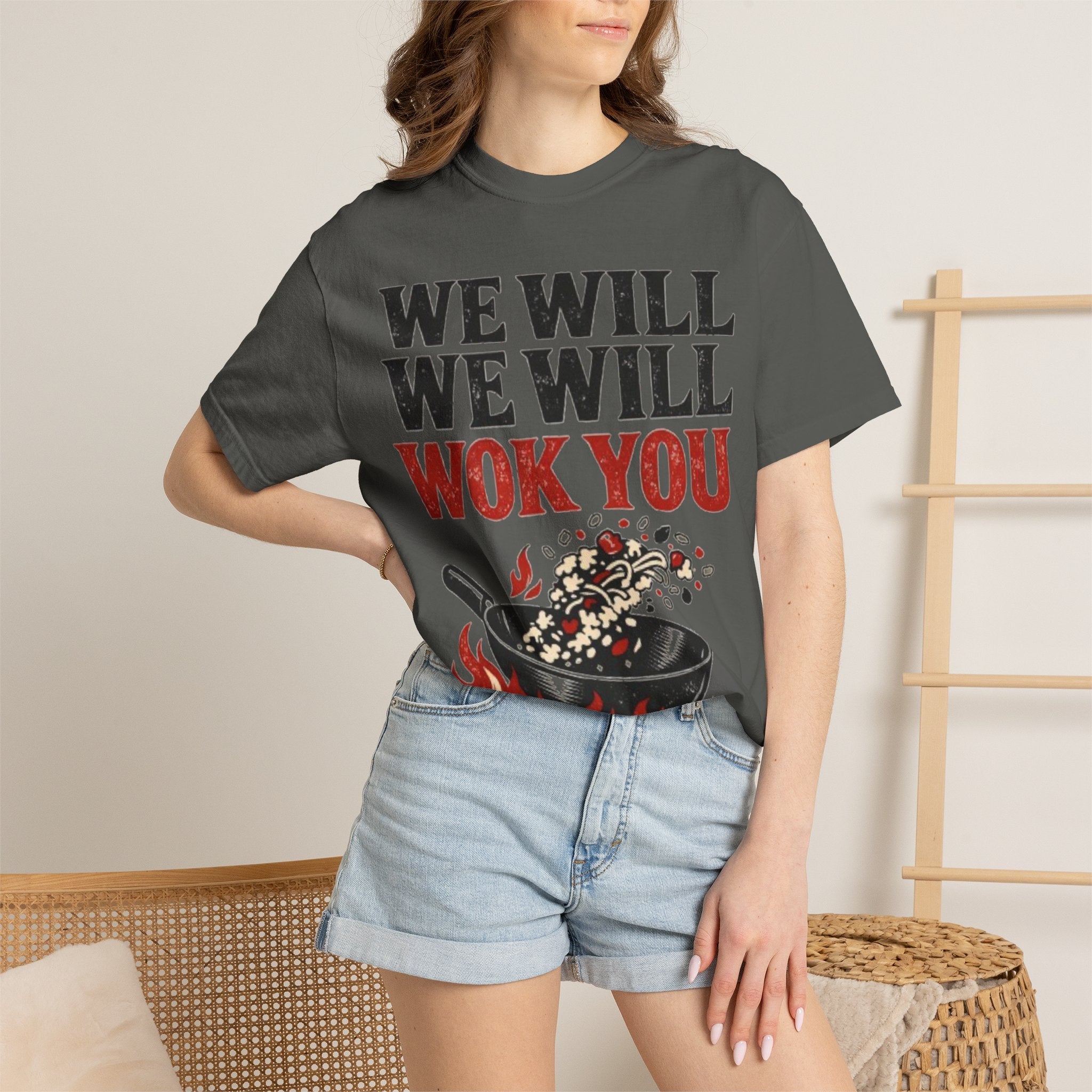 Graphic Tee — We Will We Will Wok You
