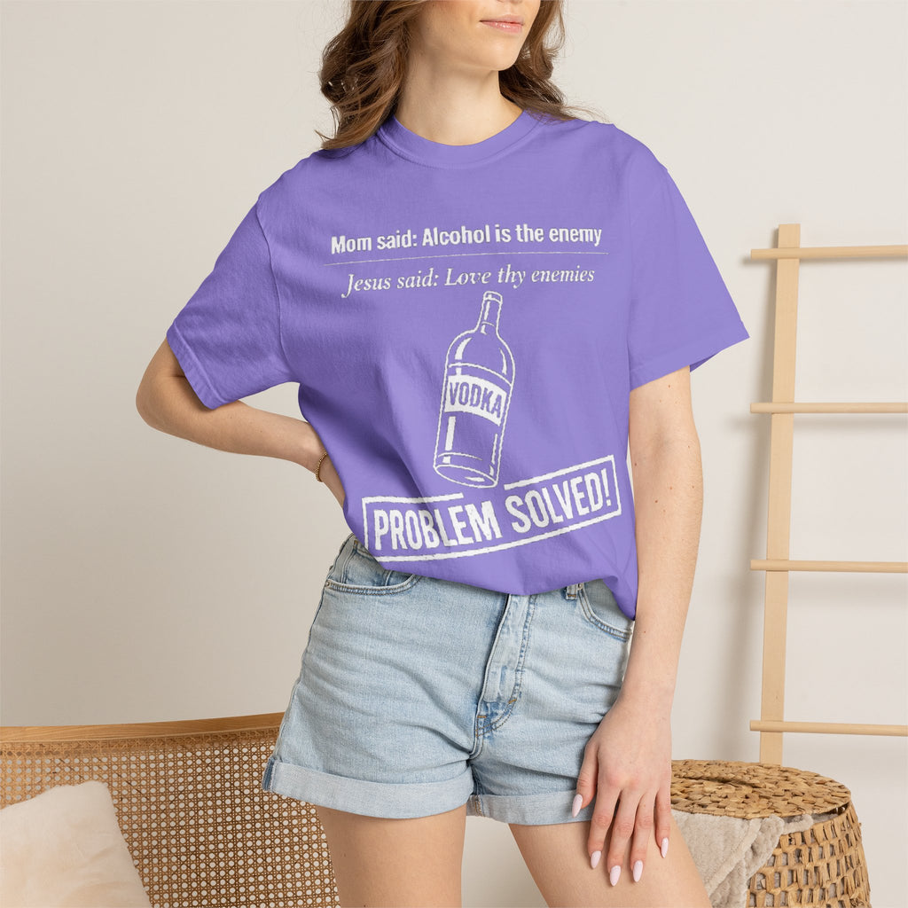 Graphic Tee - Alcohol is the Enemy, Love thy Enemy