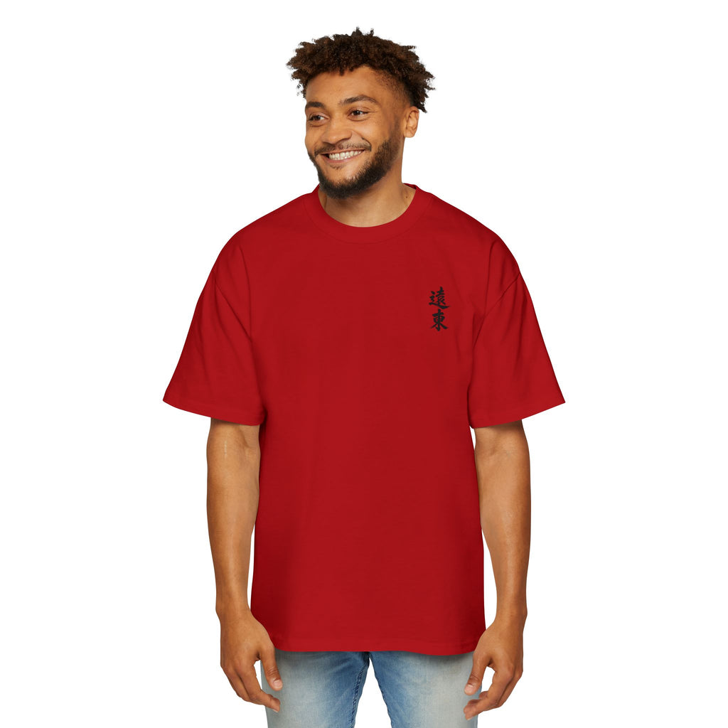 Premium Collection Oversized Graphic Tee — Warrior 武