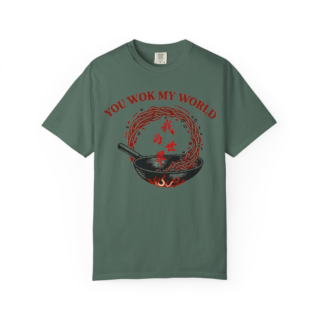 Graphic Tee — You Wok My World