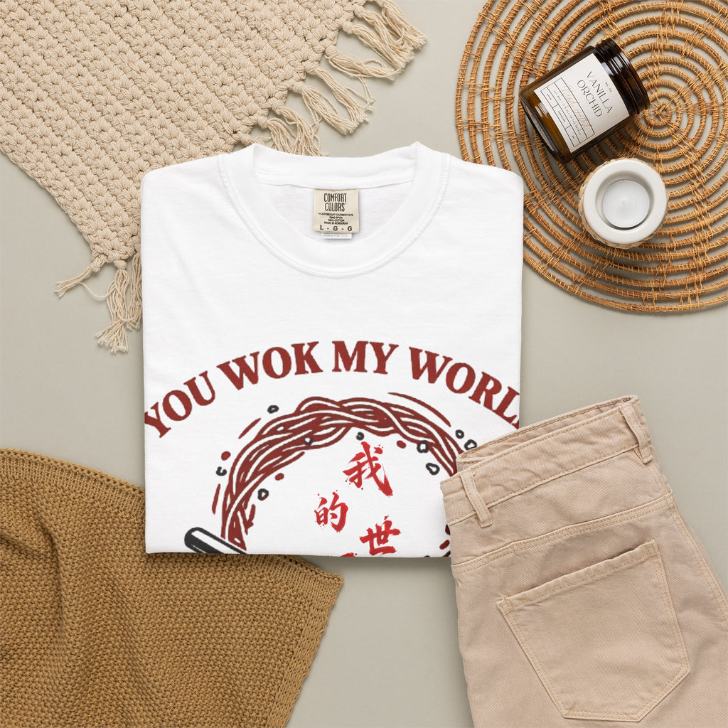 Graphic Tee — You Wok My World