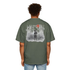 Premium Collection Oversized Graphic Tee — Forest Bathing 森林浴