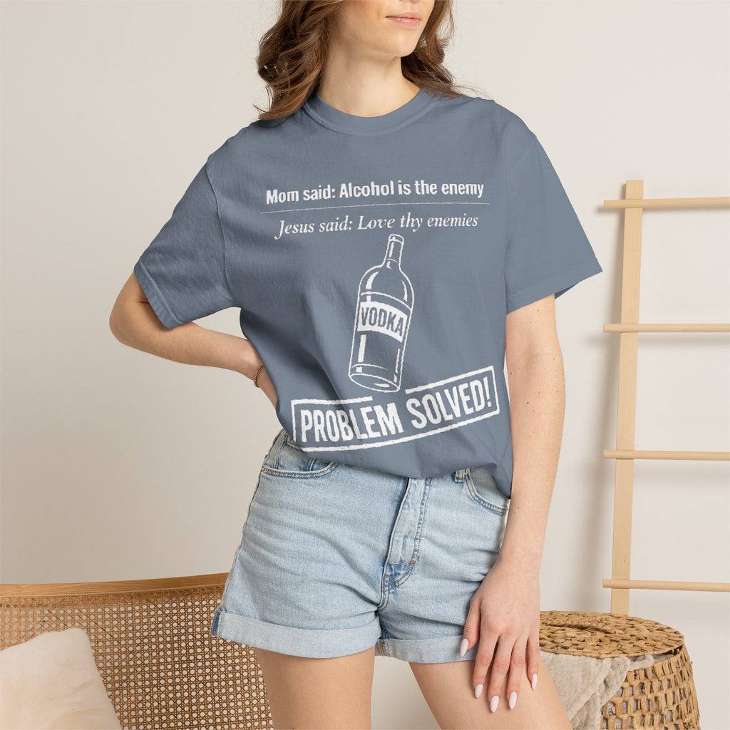 Graphic Tee - Alcohol is the Enemy, Love thy Enemy
